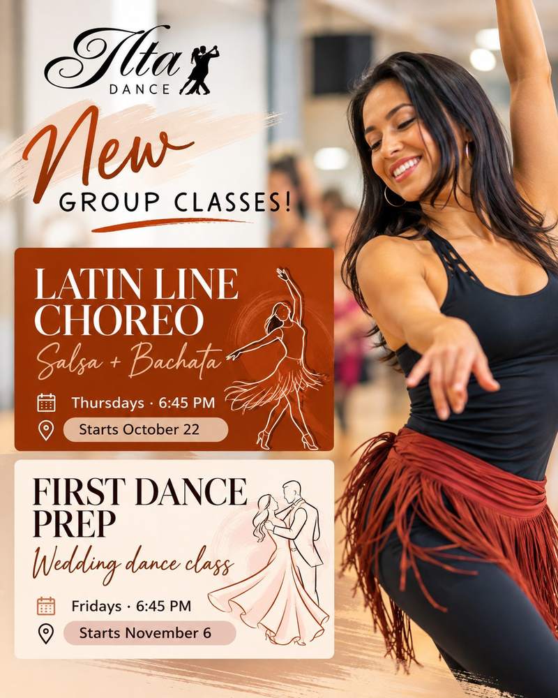 New Adult Group Classes at ILTA Dance Studio